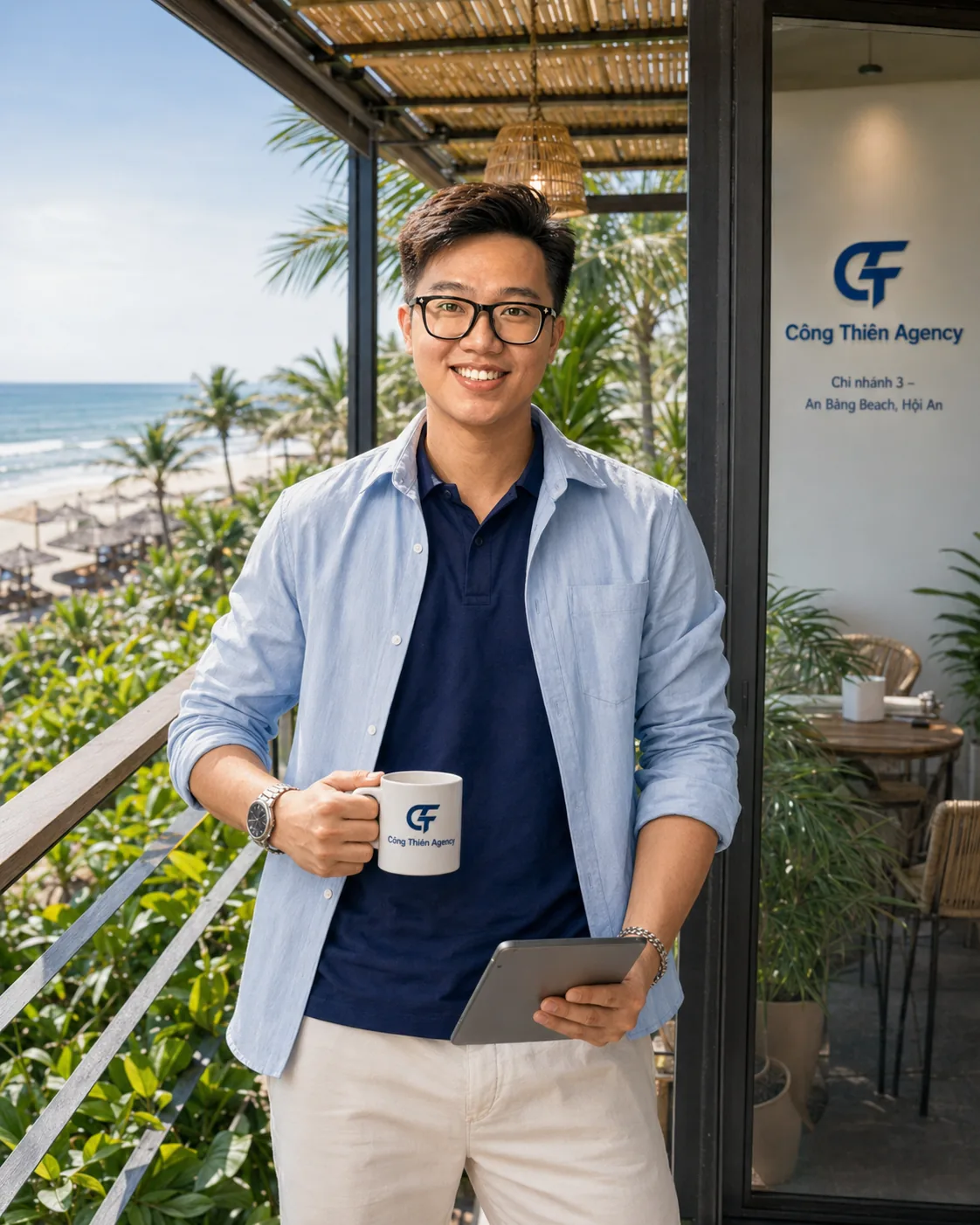 Hình ảnh văn phòng Công Thiên Agency An Bàng Hội An
